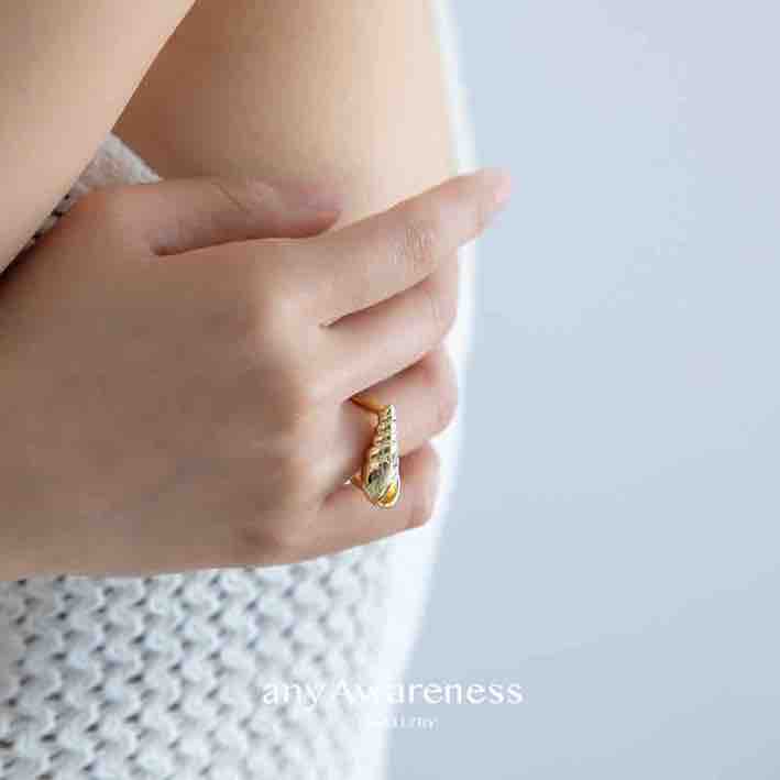 "Seafarer's Diary" series of open-ended zircon-set rings