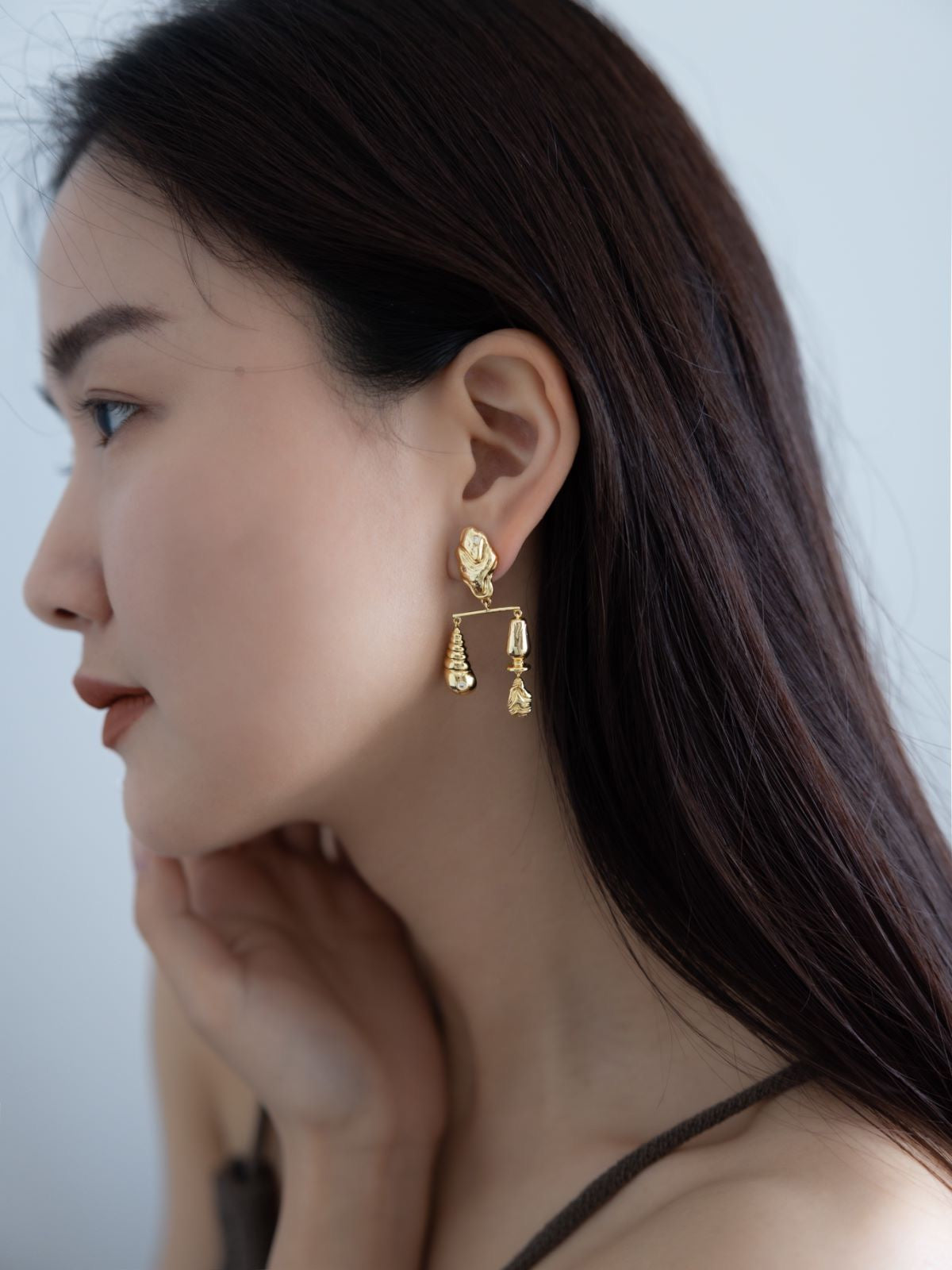 Seaman's Diary Series Asymmetric Earrings