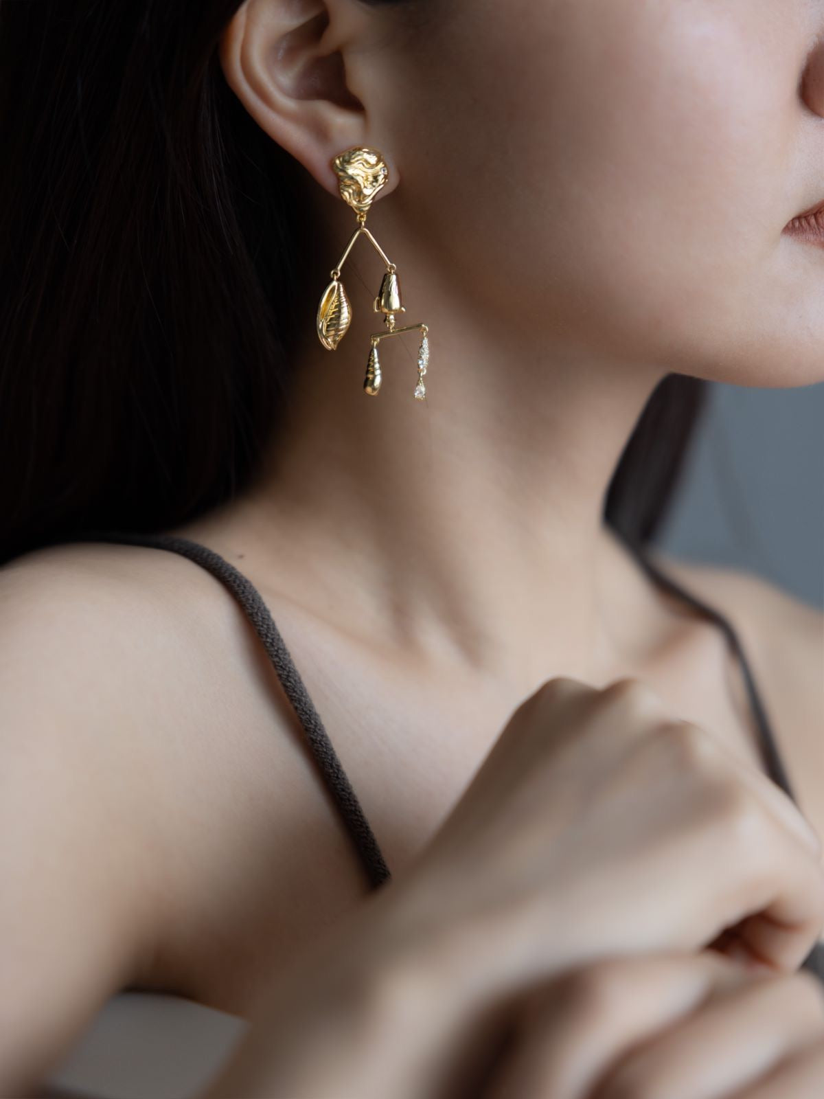 Seaman's Diary Series Asymmetric Earrings